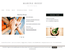 Tablet Screenshot of marinarossi.com